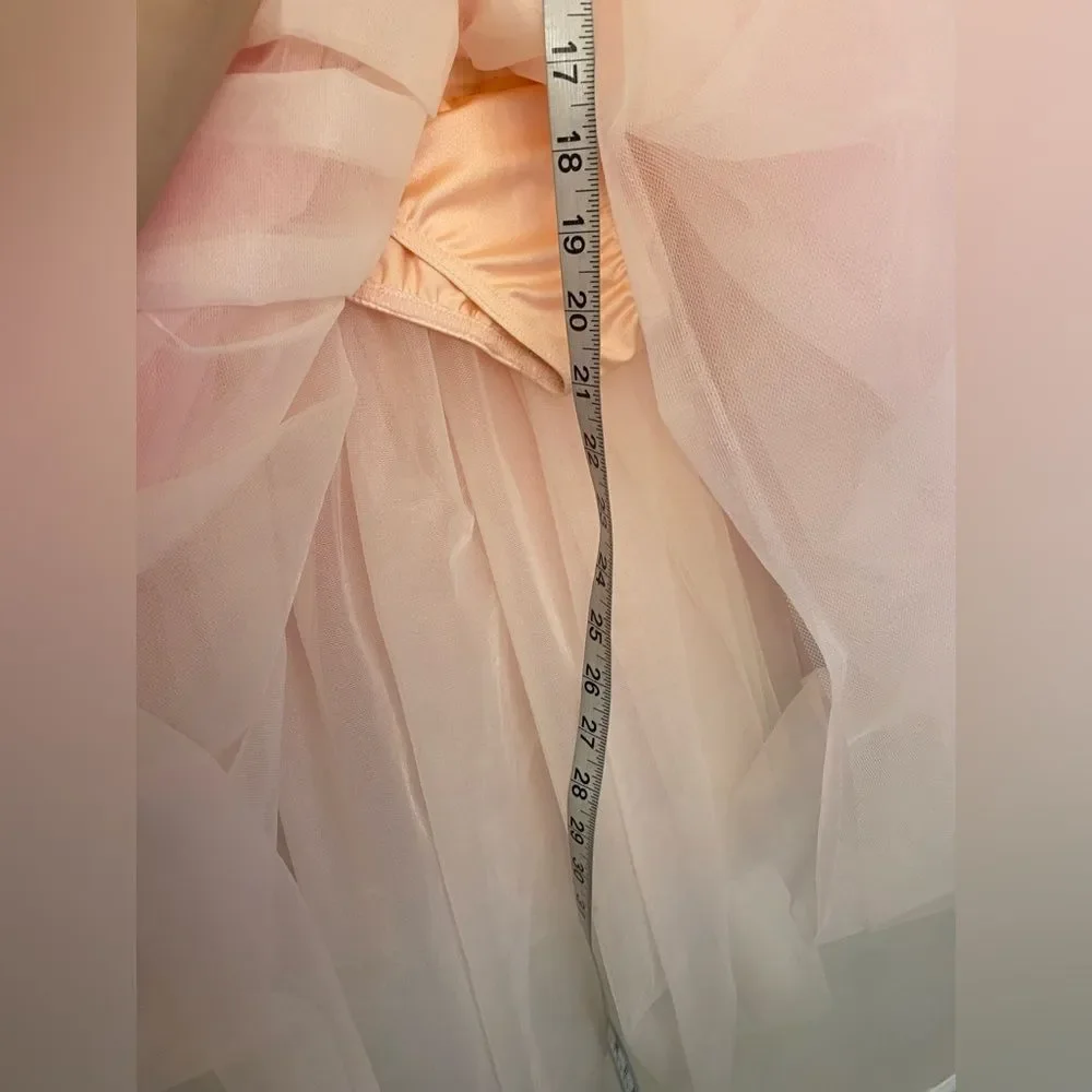 WEISSMAN Dance Costume pink velvet tutu ballet Hummel 13510 MC-Medium child